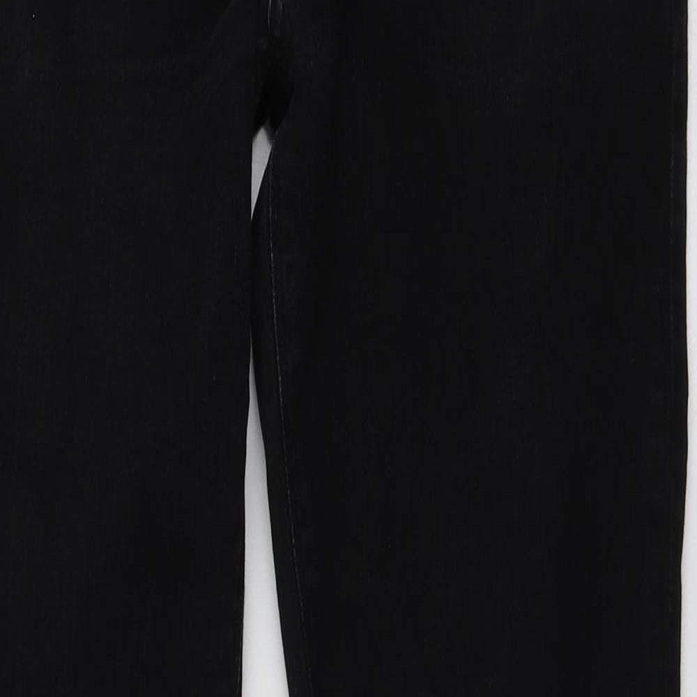 ASOS Womens Black Cotton Skinny Jeans Size 30 L29 in Regular