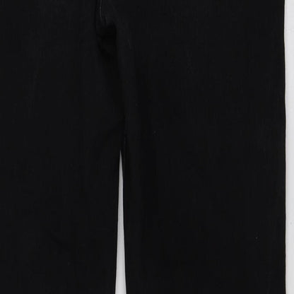 ASOS Womens Black Cotton Skinny Jeans Size 30 L29 in Regular
