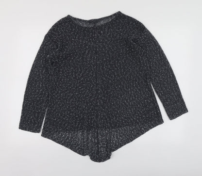 Womens UK Size 12 Marks and Spencer Blue Pullover Jumper