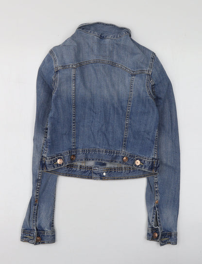 &Jacket Womens Blue   Jacket  Size 4