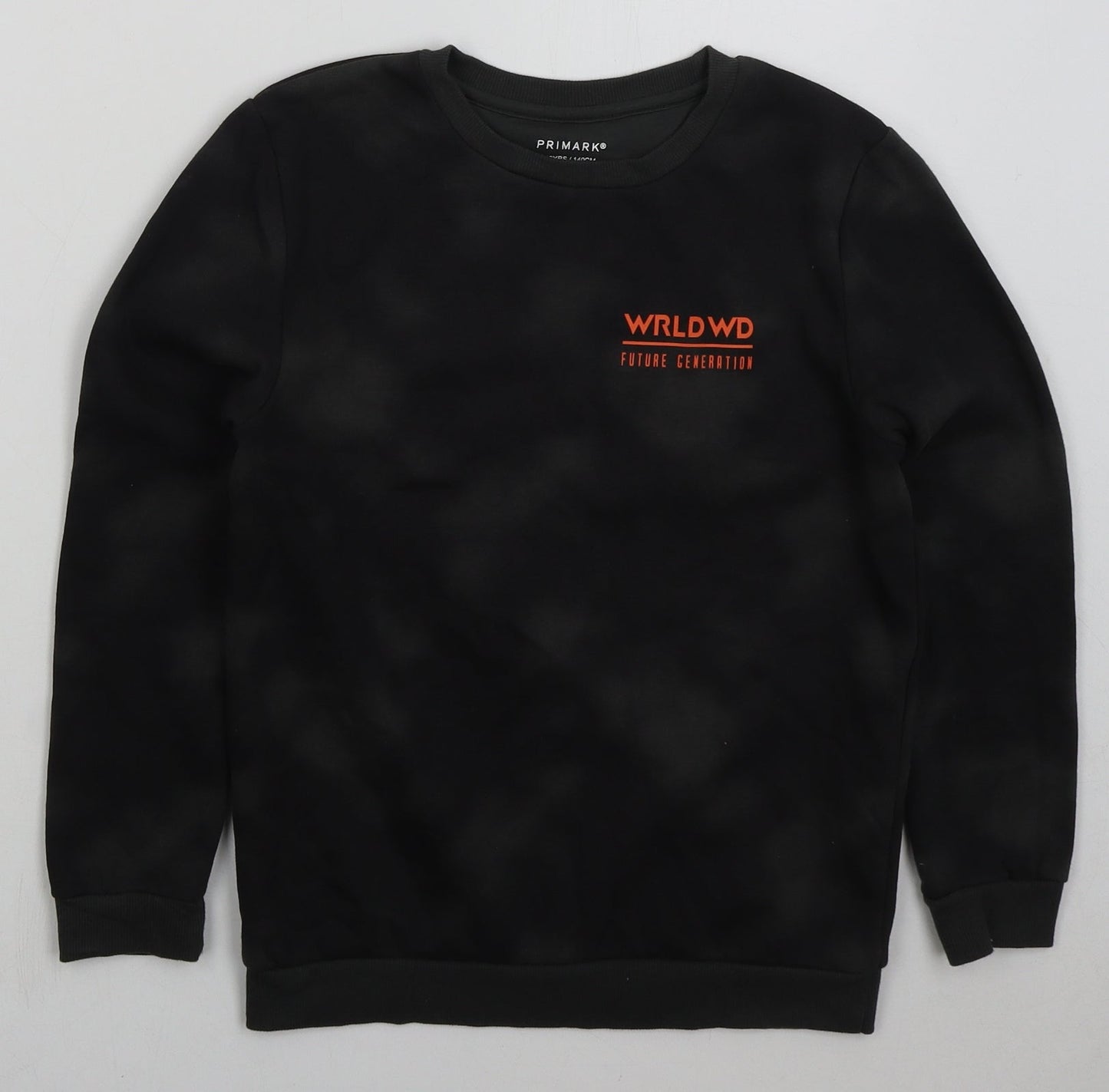 Primark Boys Grey  Cotton Pullover Sweatshirt Size 9-10 Years  Pullover - Future Generation