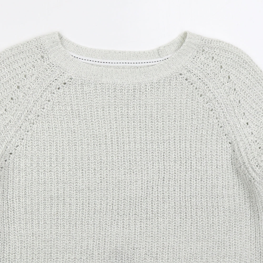 Womens UK Size M Matalan Grey Pullover Jumper
