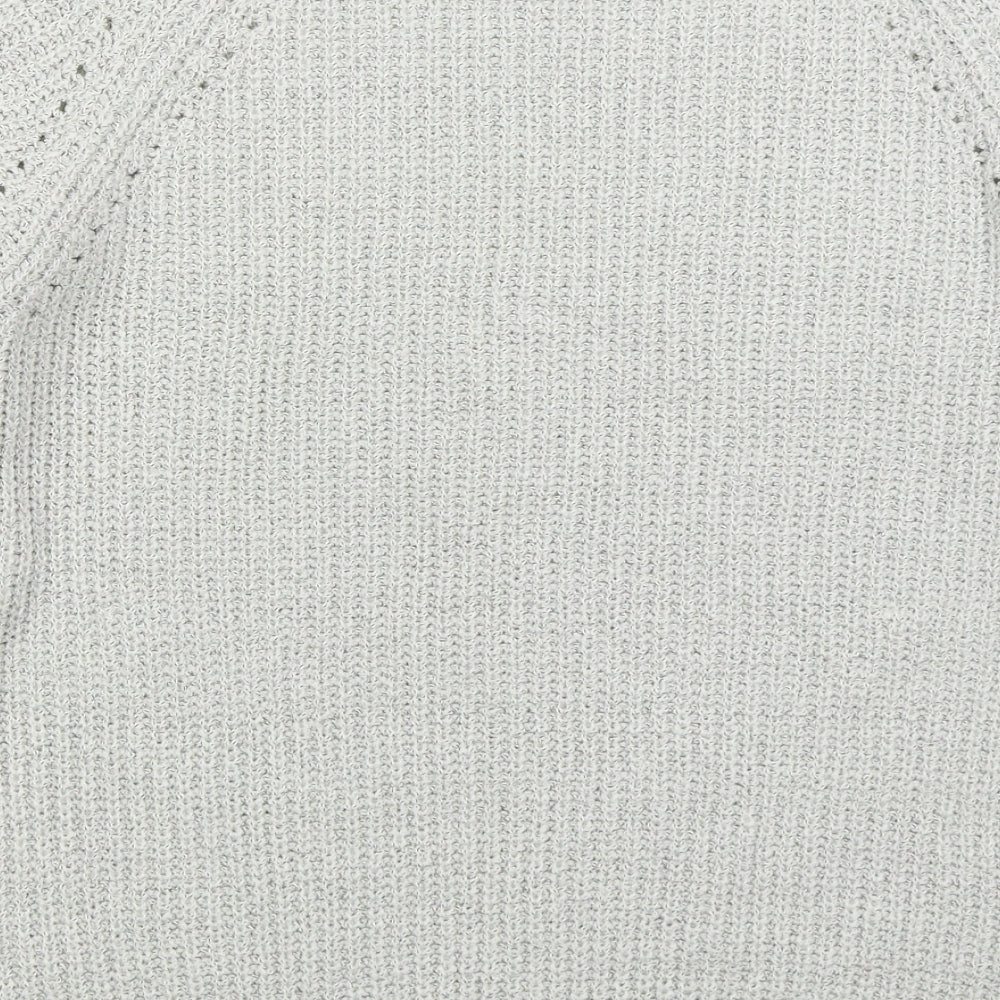 Womens UK Size M Matalan Grey Pullover Jumper