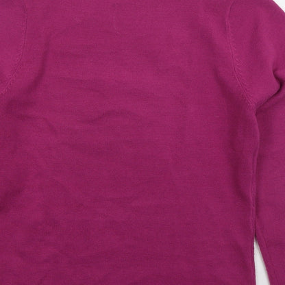 Womens UK Size M Fabrizio Pink Pullover Jumper