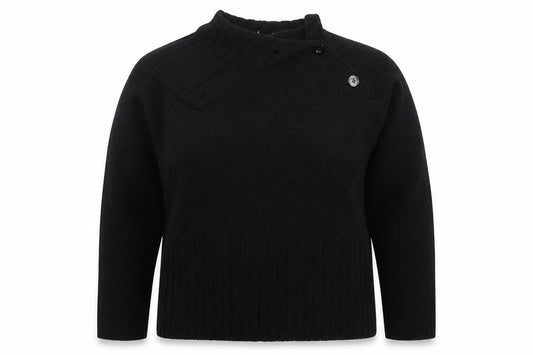 Womens UK Size 16 XE Black Pullover Jumper
