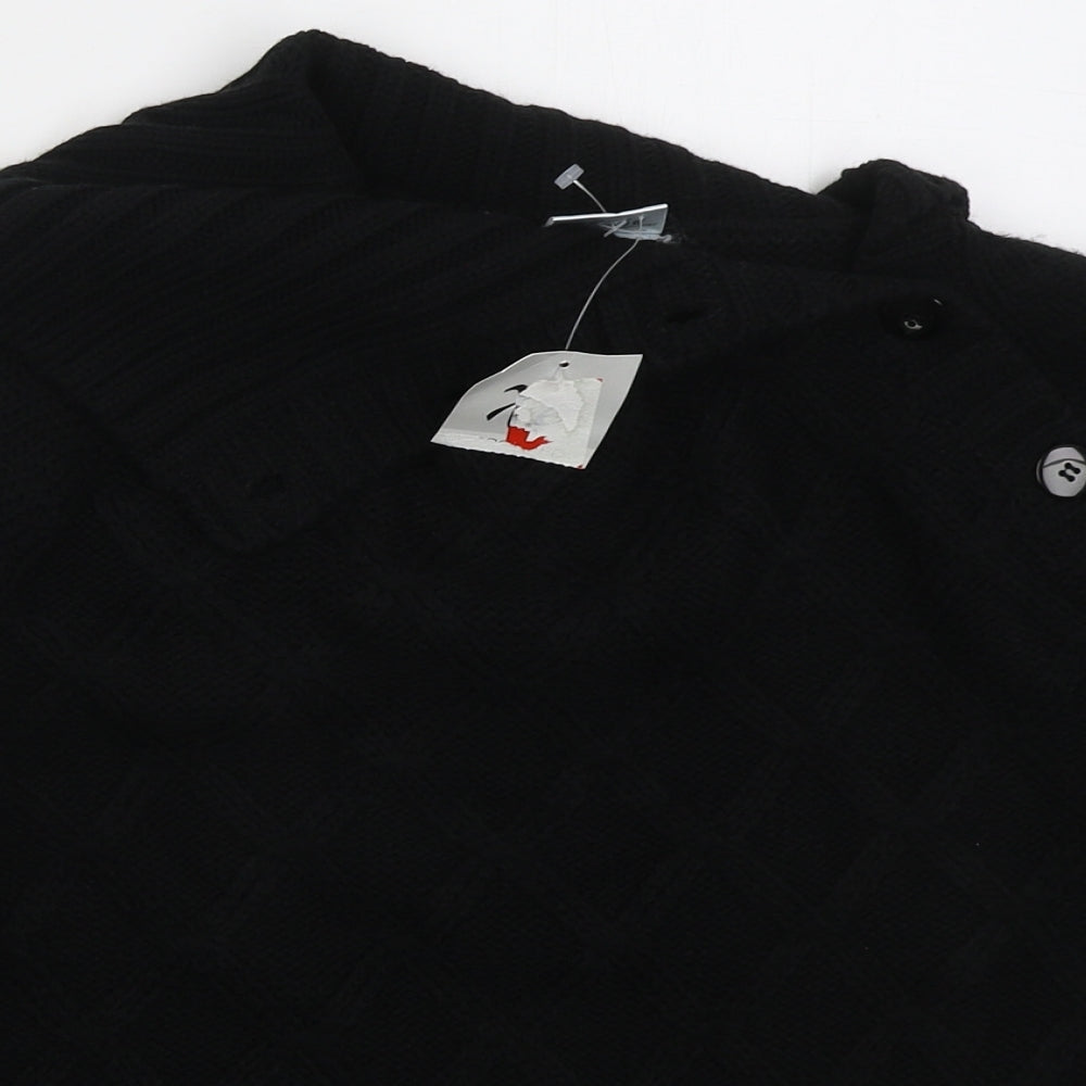 Womens UK Size 16 XE Black Pullover Jumper