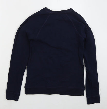 Womens UK Size 6 Marks and Spencer Blue Pullover Sweatshirt