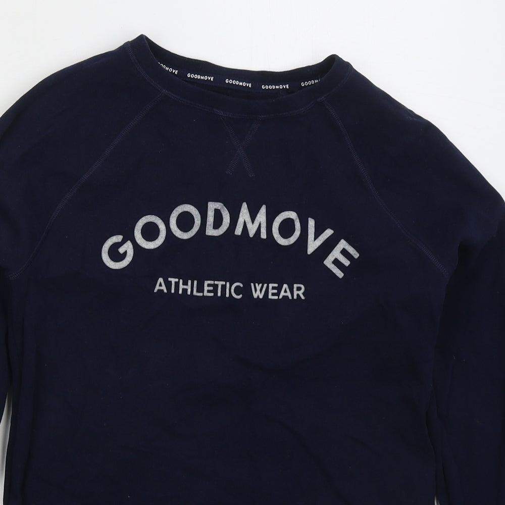 Womens UK Size 6 Marks and Spencer Blue Pullover Sweatshirt