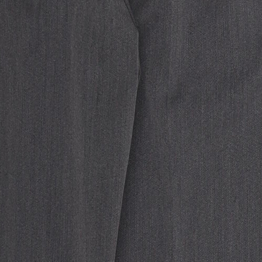 Womens UK Size 12 BASSINI Regular Fit  Grey Trousers