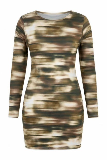 MIssy Empire Womens Brown  Polyester Bodycon  Size 12  Crew Neck Pullover