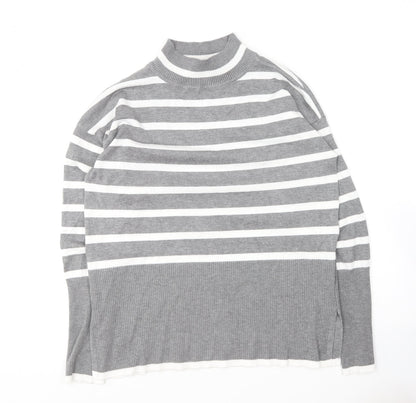 Womens UK Size S Preworn Grey Pullover Jumper