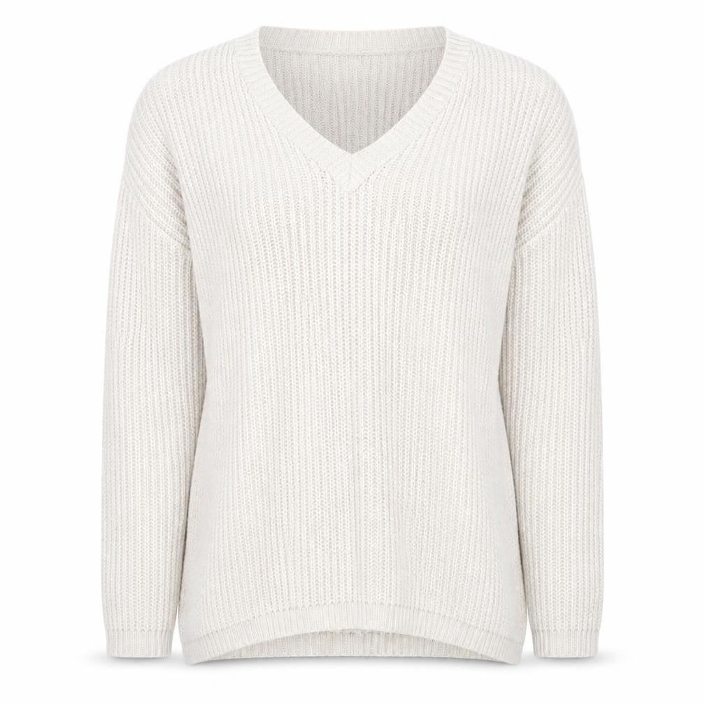 Womens UK Size M Papaya Beige Pullover Jumper