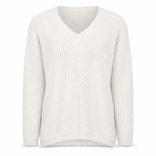 Womens UK Size M Papaya Beige Pullover Jumper