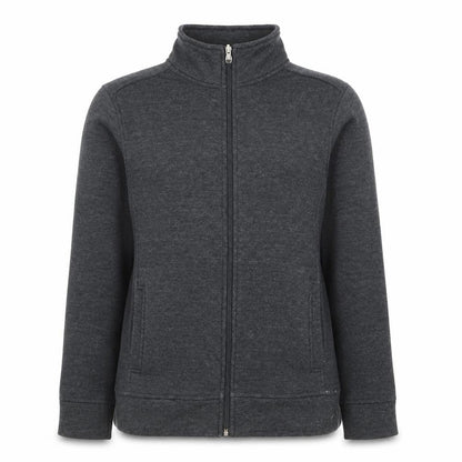 Bonmarché Womens Grey Polyester Full Zip Sweatshirt Size S