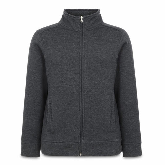 Bonmarché Womens Grey Polyester Full Zip Sweatshirt Size S