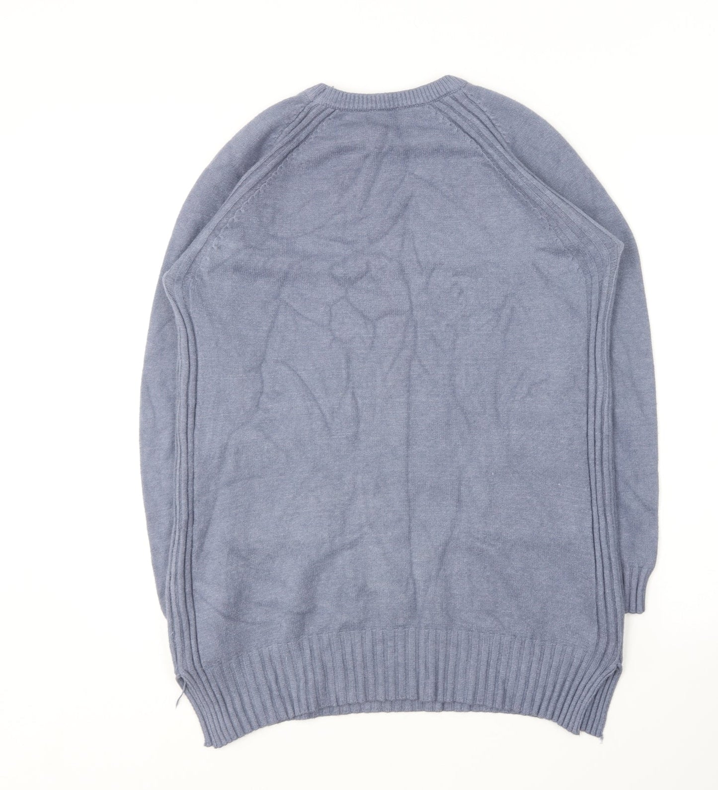 Womens UK Size M Buisdaei Blue Pullover Jumper