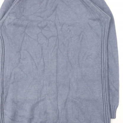 Womens UK Size M Buisdaei Blue Pullover Jumper