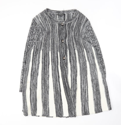 Frank Womens Saul Grey Jacket Size M