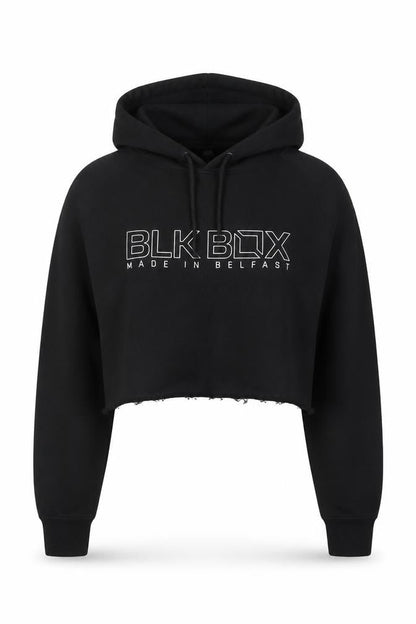 BLK Box Womens Black  Polyester Pullover Hoodie Size XL