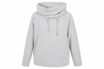 George Womens Grey  Polyester Pullover Sweatshirt Size 12