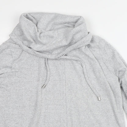 George Womens Grey  Polyester Pullover Sweatshirt Size 12