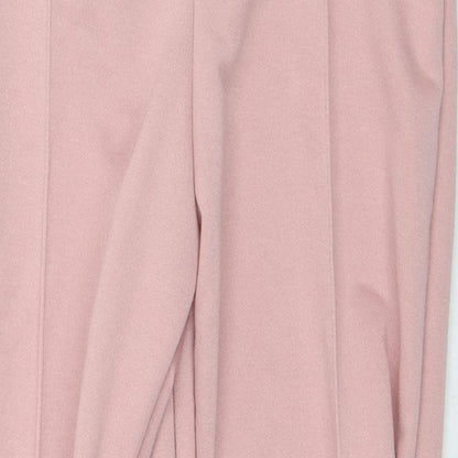 Womens UK Size M Preworn Regular Fit Sweatpants Pink Trousers