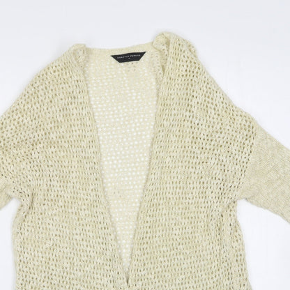Womens UK Size M Dorothy Perkins Beige Cardigan Jumper
