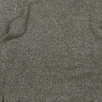 Womens UK Size S Brave Soul Green Pullover Jumper