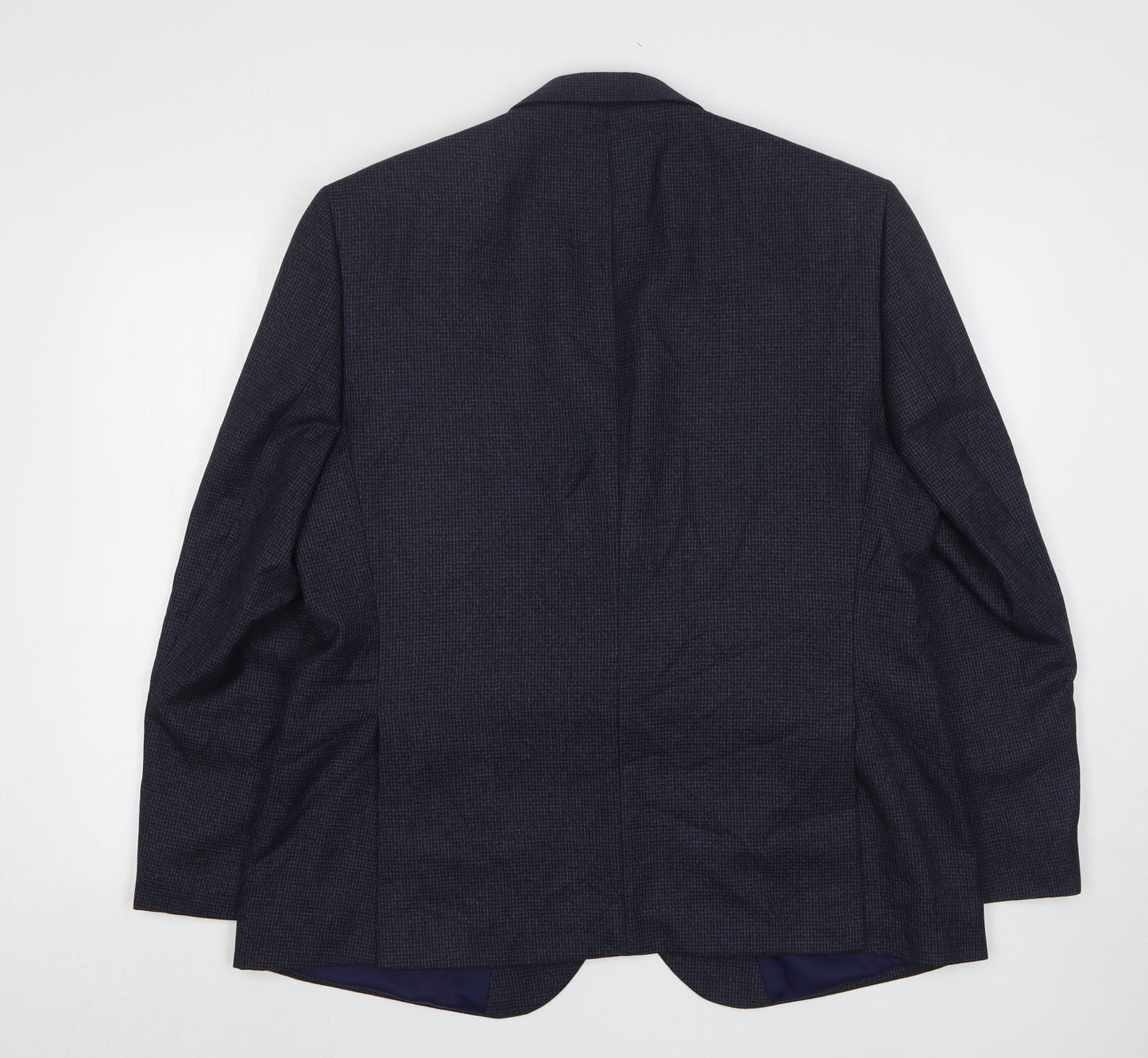 Mens UK Size 42 Marks and Spencer Regular Blue Suit Jacket