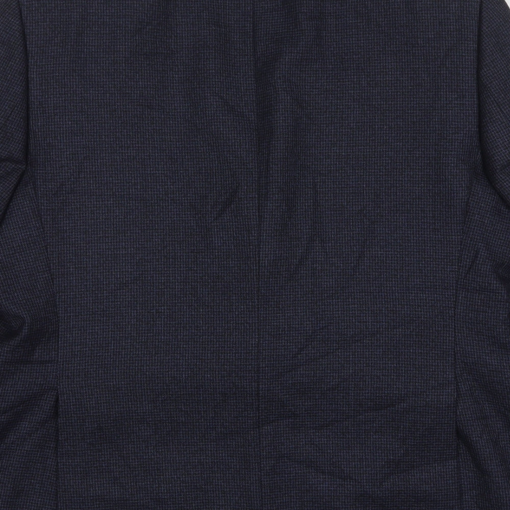 Mens UK Size 42 Marks and Spencer Regular Blue Suit Jacket
