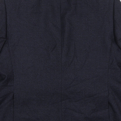 Mens UK Size 42 Marks and Spencer Regular Blue Suit Jacket