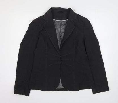 Womens UK Size 12 Marks and Spencer Regular Grey Suit Jacket