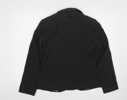 Womens UK Size 12 Marks and Spencer Regular Grey Suit Jacket