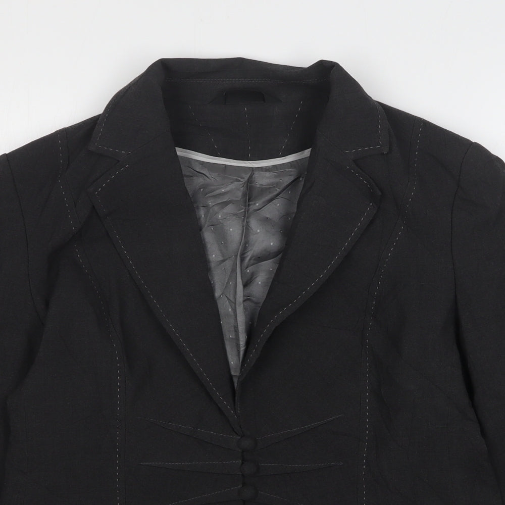 Womens UK Size 12 Marks and Spencer Regular Grey Suit Jacket