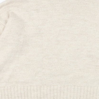 Womens UK Size L Very Beige Pullover Jumper