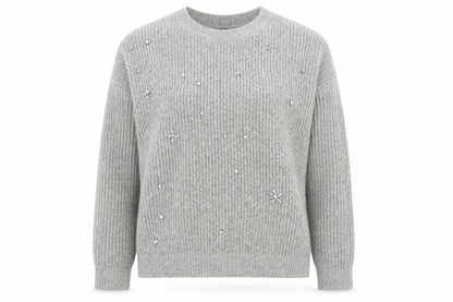 Womens UK Size 10 Primark Grey Pullover Jumper