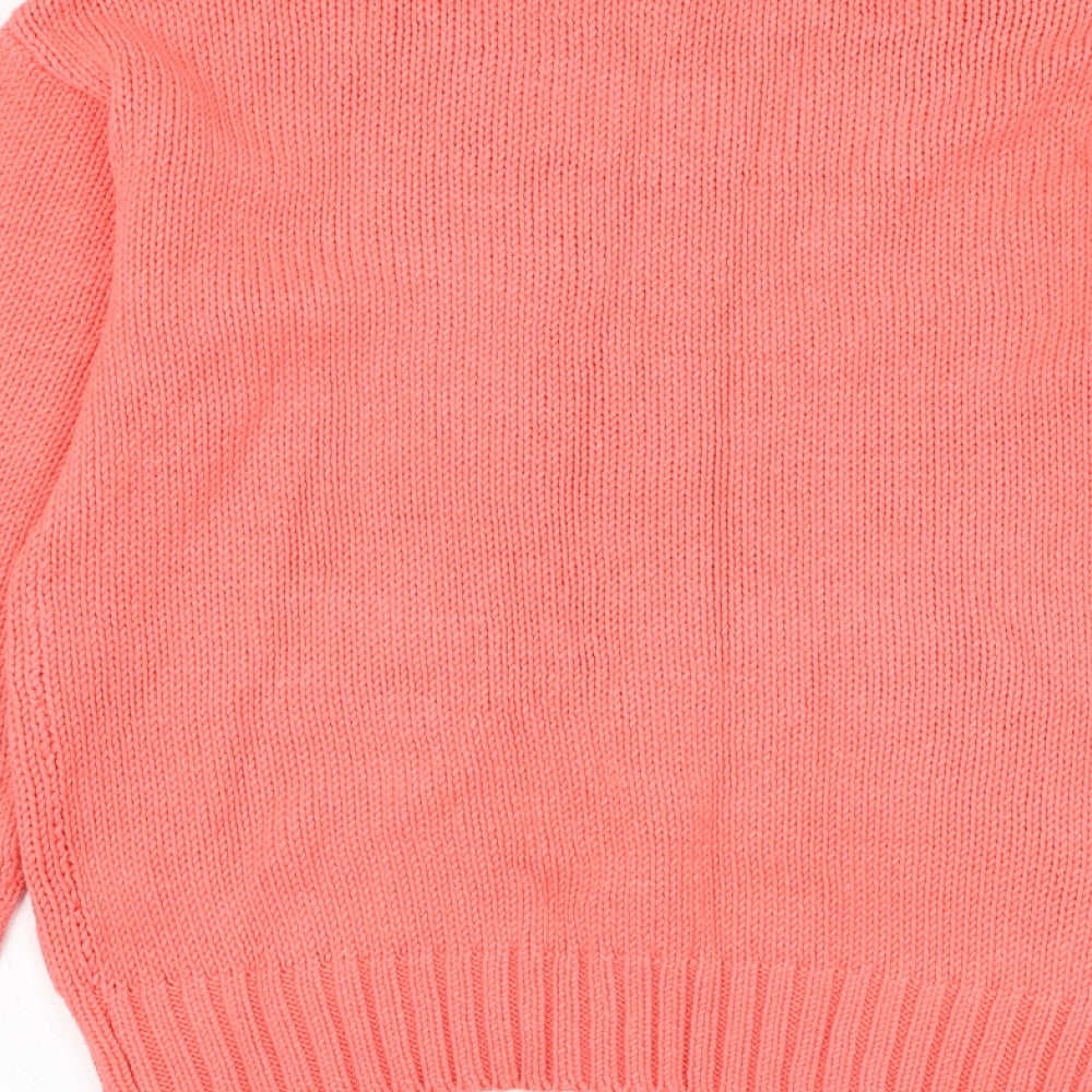 Womens UK Size 8 Dorothy Perkins Pink Pullover Jumper