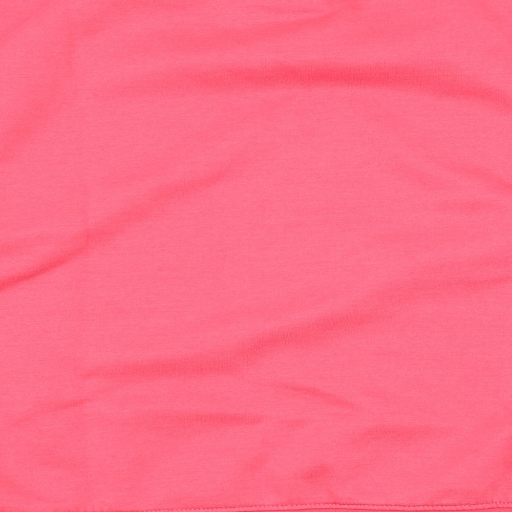Primark Womens Pink  Polyester Pullover Sweatshirt Size 14  Pullover