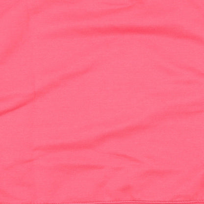 Primark Womens Pink  Polyester Pullover Sweatshirt Size 14  Pullover