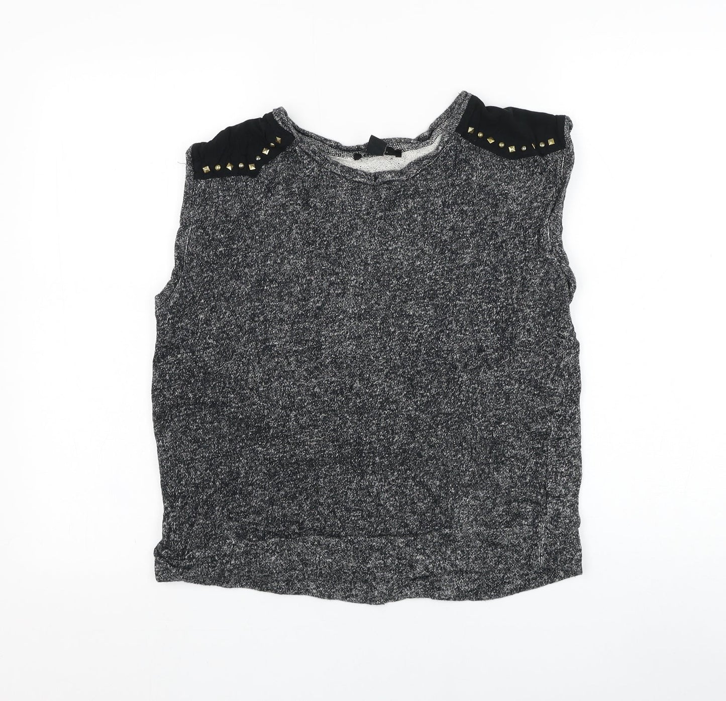 Womens UK Size S FOREVER 21 Grey Pullover Sweatshirt