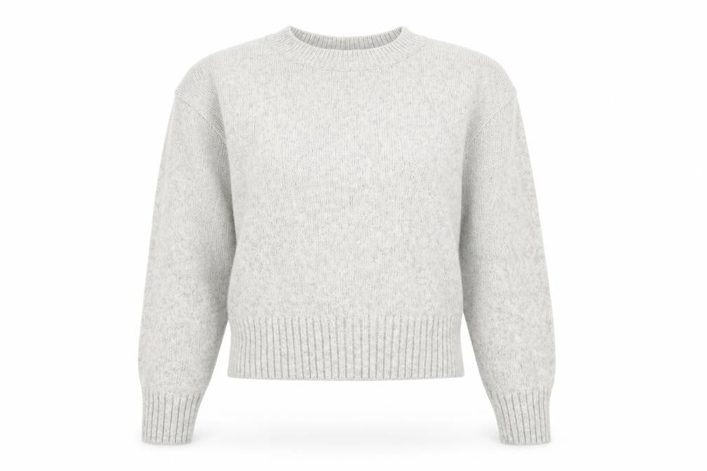 Womens UK Size S New Look Grey Pullover Jumper