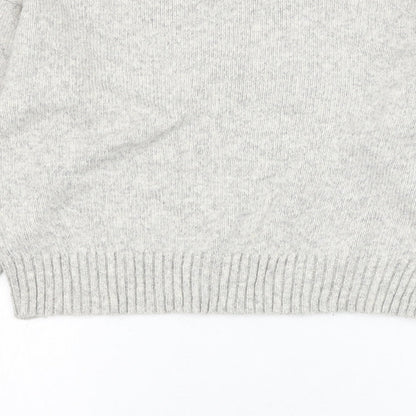 Womens UK Size S New Look Grey Pullover Jumper