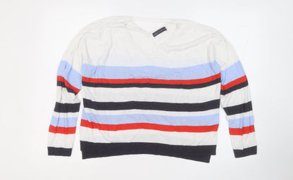 Womens UK Size 14 Marks and Spencer Multicoloured Pullover Jumper