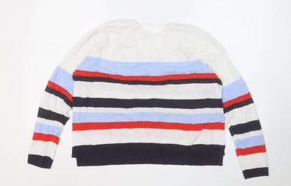 Womens UK Size 14 Marks and Spencer Multicoloured Pullover Jumper