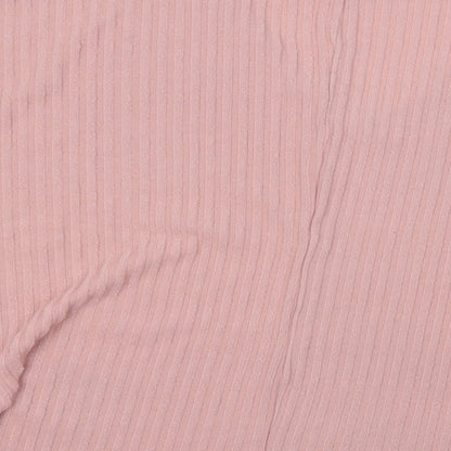 Womens UK Size M New Look Pink Pullover Jumper