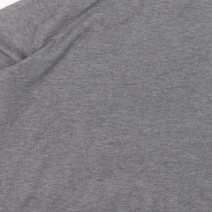 Primark Womens Grey Round Neck  Polyester Pullover Jumper Size 14