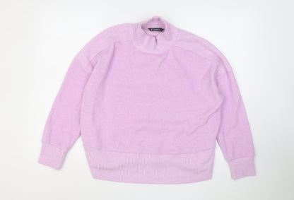 Womens UK Size M Dunnes Stores Pink Pullover Jumper