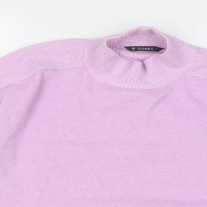 Womens UK Size M Dunnes Stores Pink Pullover Jumper