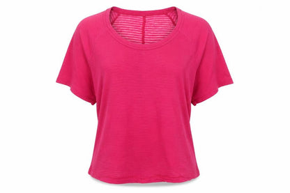 internacionate Womens Pink Round Neck  Polyester Pullover Jumper Size 8