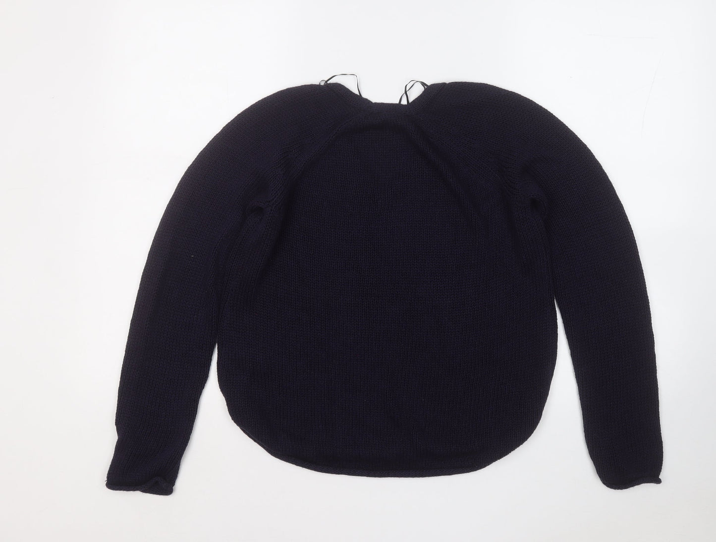 Womens UK Size S H&M Blue Pullover Jumper